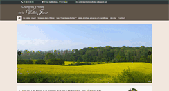 Desktop Screenshot of chambresdhotes-valleejavot.com